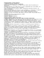 Eseja 'Business Associations', 1.