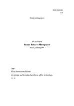 Eseja 'Ann McGoldrick "Human Resource Management"', 1.