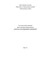 Konspekts 'Digitālo spoguļakameru salīdzinājums. Datubāzes veidošana', 1.