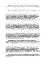 Eseja 'Dažādo apdzīvojuma veidu ietekme uz dabas vidi', 1.