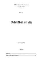 Referāts 'Svārstības un viļņi', 1.