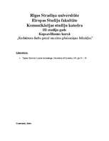 Konspekts 'Laikraksta veidošanas māksla', 1.