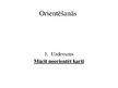 Konspekts 'Orientēšanās skolā - mācīšana, pilnveidošana', 5.