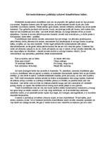 Eseja 'Kā tautasdziesmas palīdzēja izdzīvot dzimtbūšanas laikos', 1.