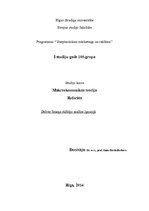 Referāts 'Dzīves līmeņa rādītāju analīze Igaunijā', 1.