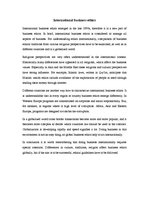 Eseja 'International Business Ethics', 1.