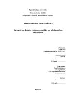 Diplomdarbs 'Darba tirgus Latvijas reģionos', 1.