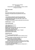 Konspekts 'Rotaļnodarbības konspekts matemātisko priekšstatu attīstībā', 1.