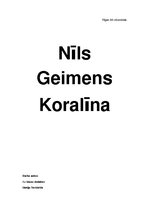 Konspekts 'Nils Geimens "Koralīna"', 1.