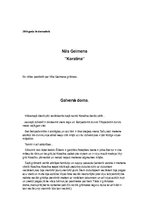 Konspekts 'Nils Geimens "Koralīna"', 2.