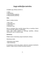 Konspekts 'Selekcija', 5.