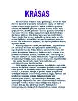 Referāts 'Krāsas', 1.