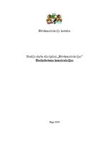 Konspekts 'Būvkonstrukcijas. Dzelzsbetona konstrukcijas', 1.