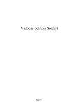Eseja 'Valodas politika Somijā', 1.