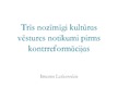 Prezentācija 'Trīs nozīmīgi kultūras vēstures notikumi pirms kontrreformācijas', 1.