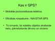 Prezentācija 'Globālās pozicionēšanas sistēma', 2.