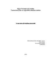 Referāts 'Būvniecības ekonomika', 1.