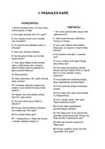 Konspekts 'Krustvārdu mīkla par Pirmo pasaules karu', 1.