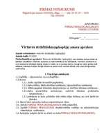 Paraugs 'Amata apraksts virtuves strādniekam', 1.