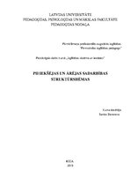 Konspekts 'Iekšējas un ārējas sadarbības struktūrshēmas', 1.