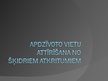 Prezentācija 'Apdzīvoto vietu attīrīšana no šķidriem atkritumiem', 1.