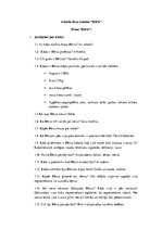 Konspekts 'Alberts Bels "Būris", filma', 1.