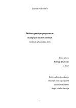 Referāts 'Apmaiņas programmas', 1.