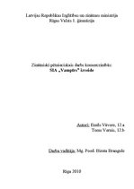 Biznesa plāns 'Zinātniski pētnieciskais darbs komerczinībās. Biznesa plāns', 1.