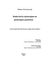 Referāts 'Banku karšu raksturojums un piedāvājums jauniešiem', 1.