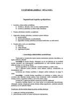 Konspekts 'Uzņēmējdarbības finanses', 1.