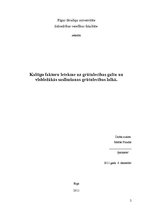 Referāts 'Kaitīgo faktoru ietekme uz grūtniecības iznākumu un visbiežākās saslimšanas grūt', 1.