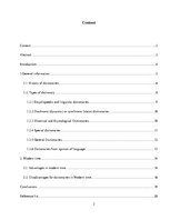 Referāts 'Dictionaries and the Modern Time', 2.