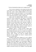 Eseja 'Tūrisma infrastruktūras raksturojums Liepājas rajonā', 1.