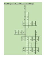 Konspekts 'Identifikācijas metode - radiofrekvenču identifikācija. Krustvārdu mīkla', 1.