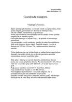 Konspekts 'Cauruļvadu transports', 1.