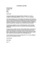 Paraugs 'Covering Letter', 1.