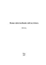 Referāts 'Romas valsts izcelšanās: mīti un vēsture', 1.