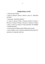 Referāts 'Politikas funkcijas un to izpausme Latvijā', 12.