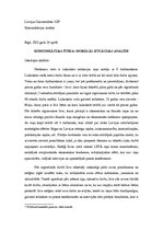 Referāts 'Komunikācijas ētika: morālās situācijas analīze', 1.