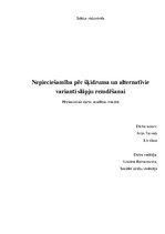 Referāts 'Ūdens un alternatīvie varianti slāpju remdēšanai', 1.