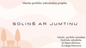 Prezentācija 'Projekta darba prezentācija dizainā', 1.