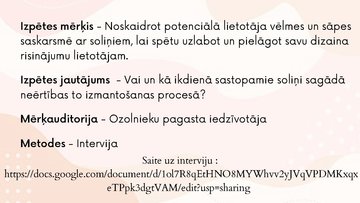 Prezentācija 'Projekta darba prezentācija dizainā', 10.
