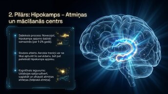 Prezentācija 'Kā fiziskās aktivitātes aizsargā smadzeņu veselību', 6.