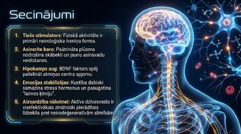 Prezentācija 'Kā fiziskās aktivitātes aizsargā smadzeņu veselību', 14.