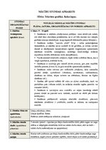 Paraugs 'Stundas plāns vizuālā mākslā 4.klasei', 1.