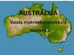 Prezentācija 'Austrālijas makroekonomiskais modelis', 1.