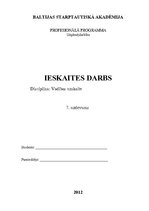 Paraugs 'Vadības uzskaite', 1.