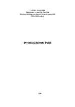 Referāts 'Investīciju klimats Polijā', 1.