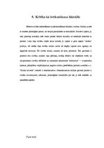 Referāts 'Kritika', 7.