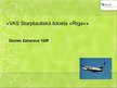 Prezentācija 'VAS "Starptautiskā lidosta "Rīga""', 1.